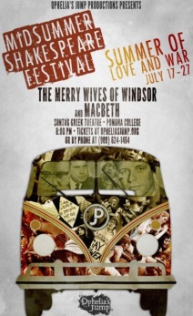 Ophelia's Jump - Wives and Macbeth poster