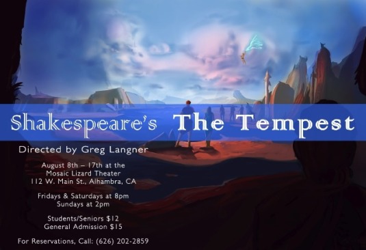 Mosaic Lizard Theater - Tempest 